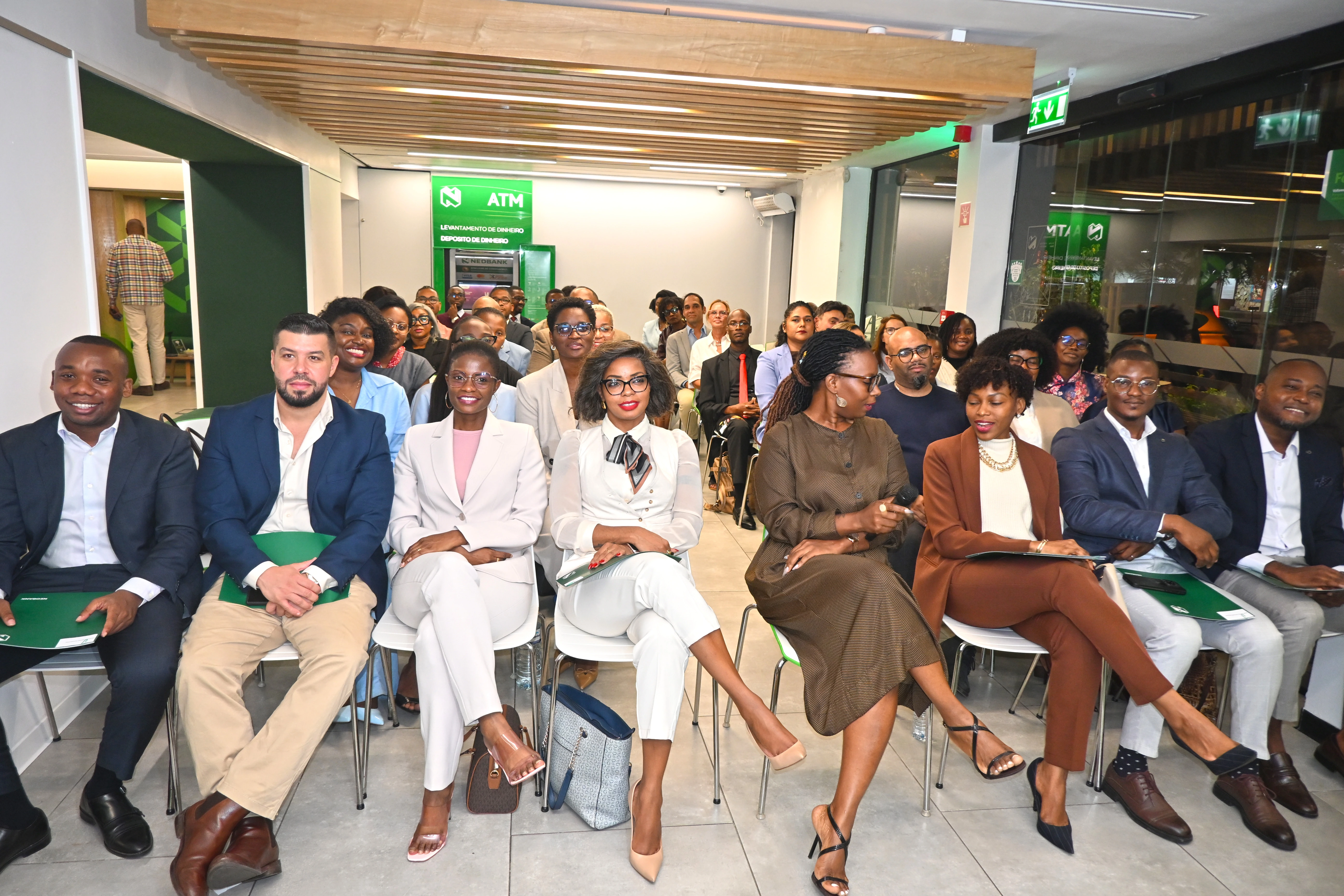 ACM launch event audience including Jónia Presado