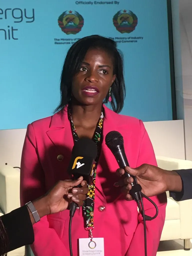 Jónia Presado at Mozambique Energy & Industry Summit 2024